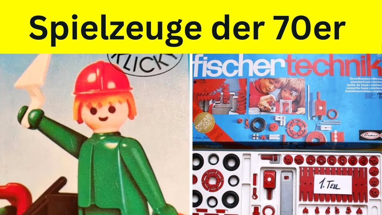 Die Beliebtesten Spielzeuge der 70er Jahre