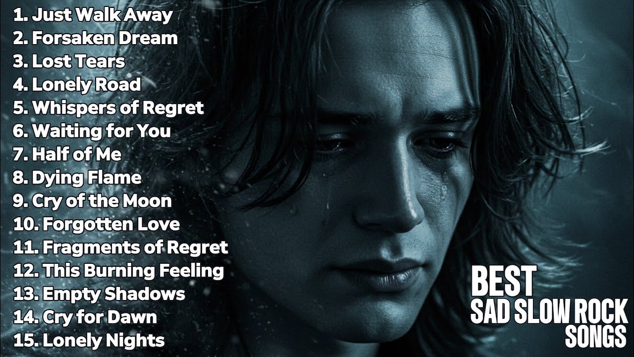 JUST WALK AWAY..... PLAYLIST | RELAXING EMOTIONAL SLOW ROCK SONGS | TOP PLAYLIST 2025
