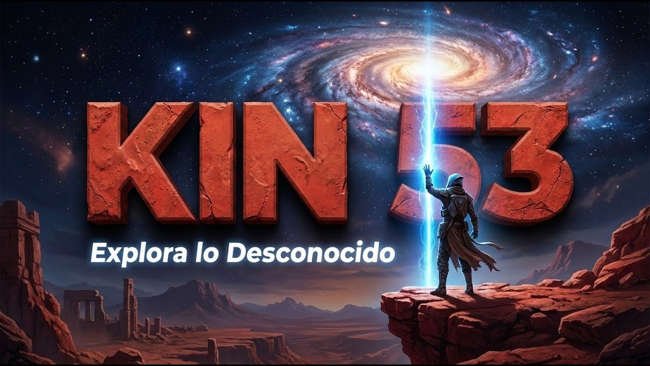 ¡Comienza tu Misión! 🚀 KIN 53: Caminante del Cielo Magnético Rojo | Explora lo Desconocido