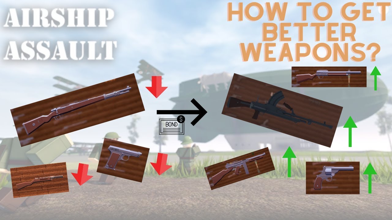 How to get better weapons | Airship Assault