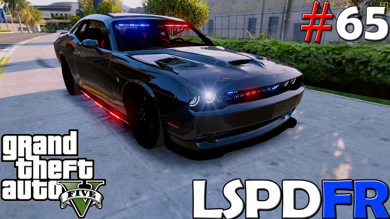 GTA V LSPDFR #65  POLICIA ENCUBIERTO [ DODGE HELLCAT] | TheAxelGamer
