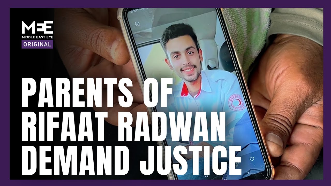 Parents of executed Gaza paramedic Rifaat Radwan demand justice