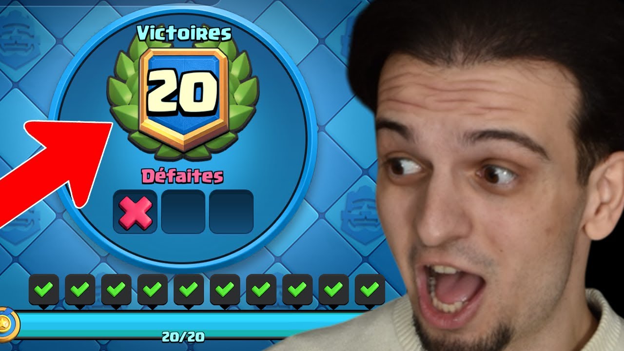 J'AI FAIS LES 20 VICTOIRES 2025 SUR CLASH ROYALE !!!