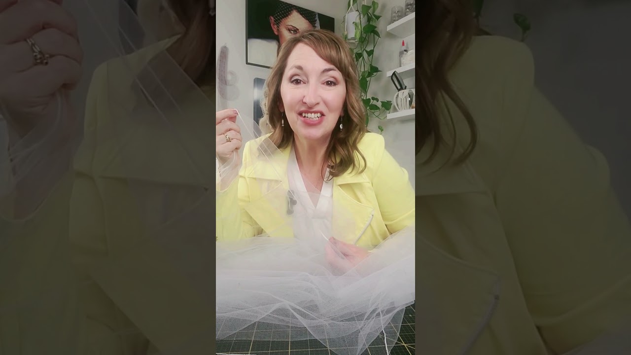 DO YOU WANT TO LEARN HOW TO PUT A PENCIL EDGE ON YOUR VEIL?
