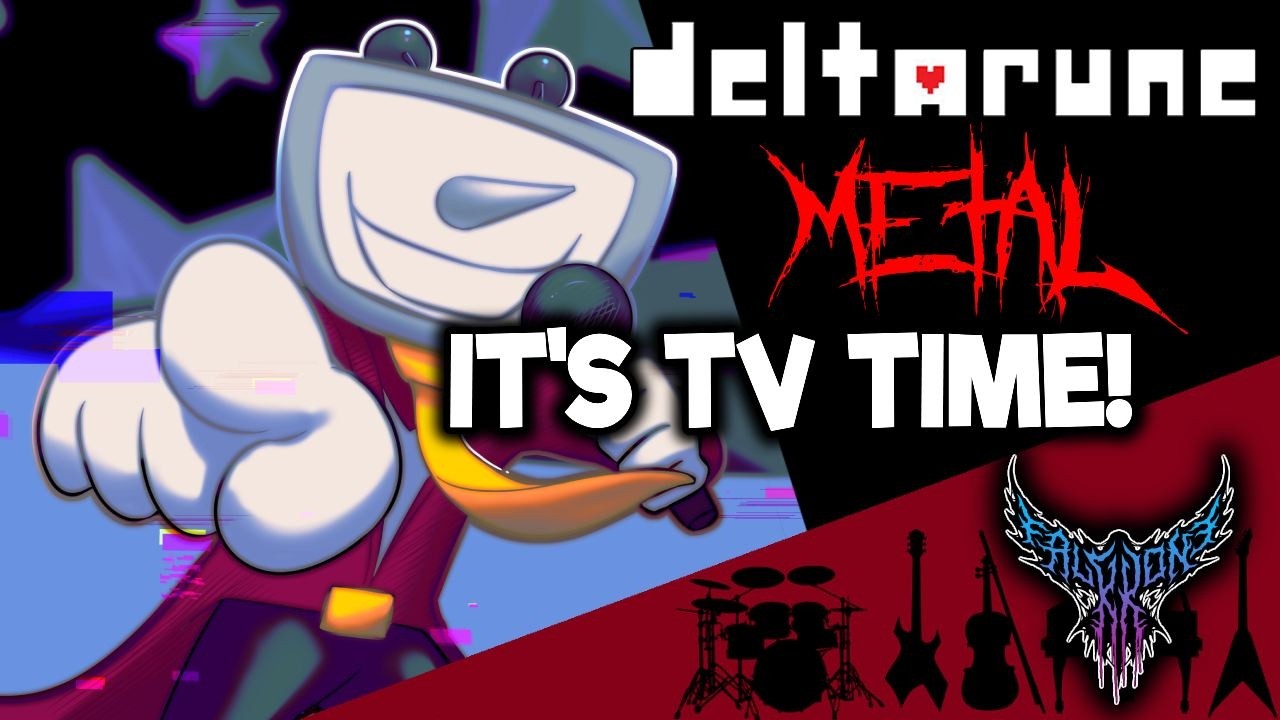 DELTARUNE Chapter 3+4 - It's TV Time! 【Intense Symphonic Metal Cover】