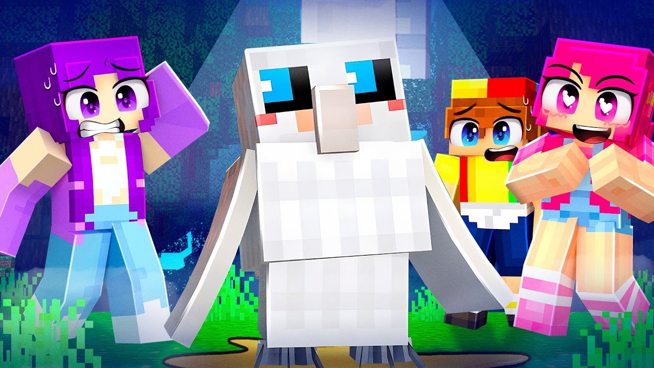 Minecraft Ormanda 99 Gece HORROR OWL olarak Trolledim!
