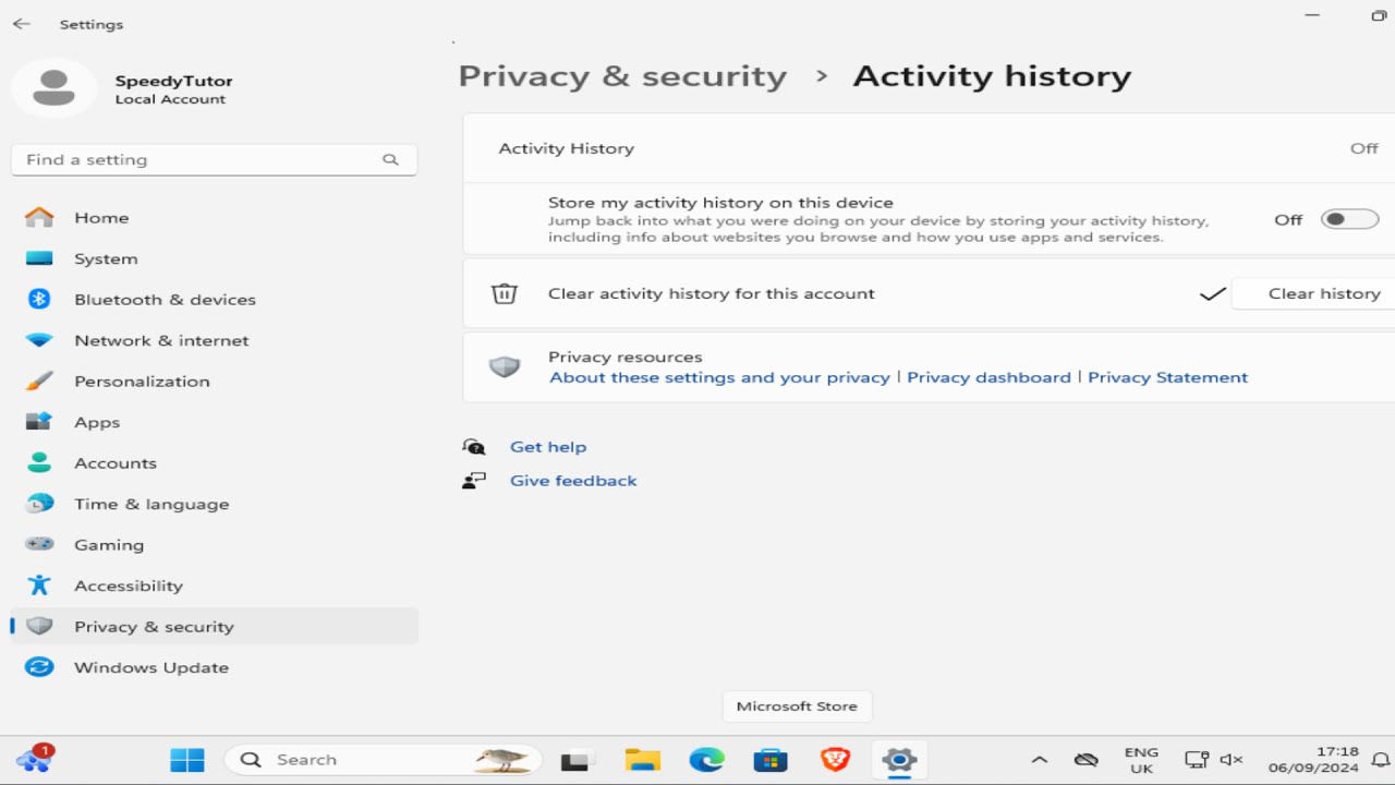 How To Clear Search History & Remove Recent Activities in Windows 11