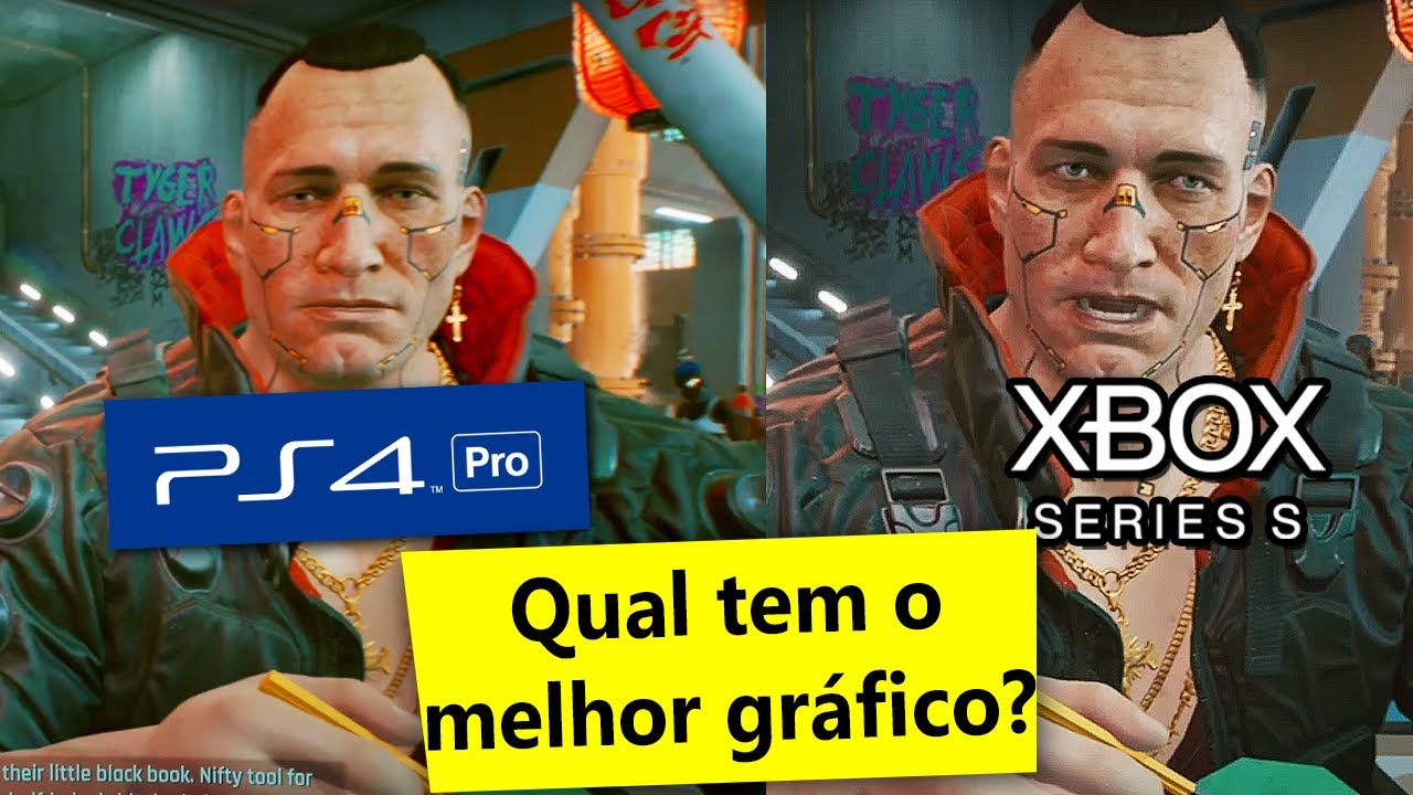 PS4 PRO vs XBOX SERIES S: Qual Tem Melhor Gráfico
