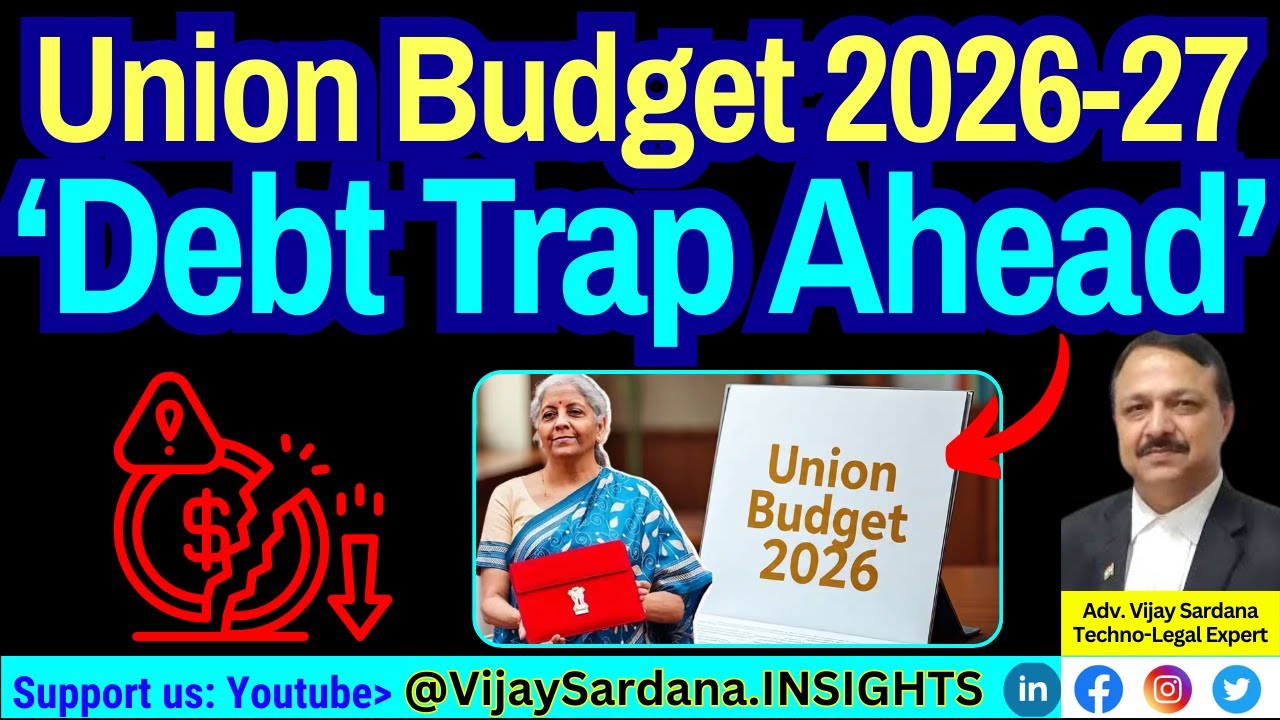 Budget Analysis: Are we slowly heading into Debt Trap?#vijaysardana #debt #interest #capital #money