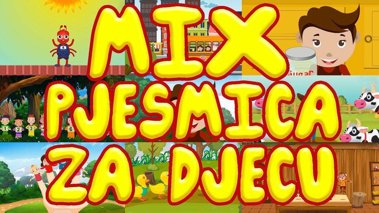 MIX dječijih pjesama | MIX pjesmica za djecu | ODABRANO | Muzika za decu | Najbolje pesme za decu
