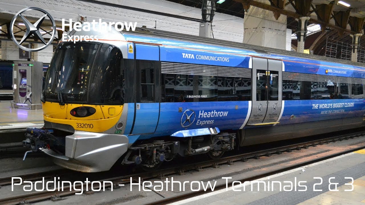 Heathrow Express | Class 332 - London Paddington to Heathrow Terminals 2 & 3
