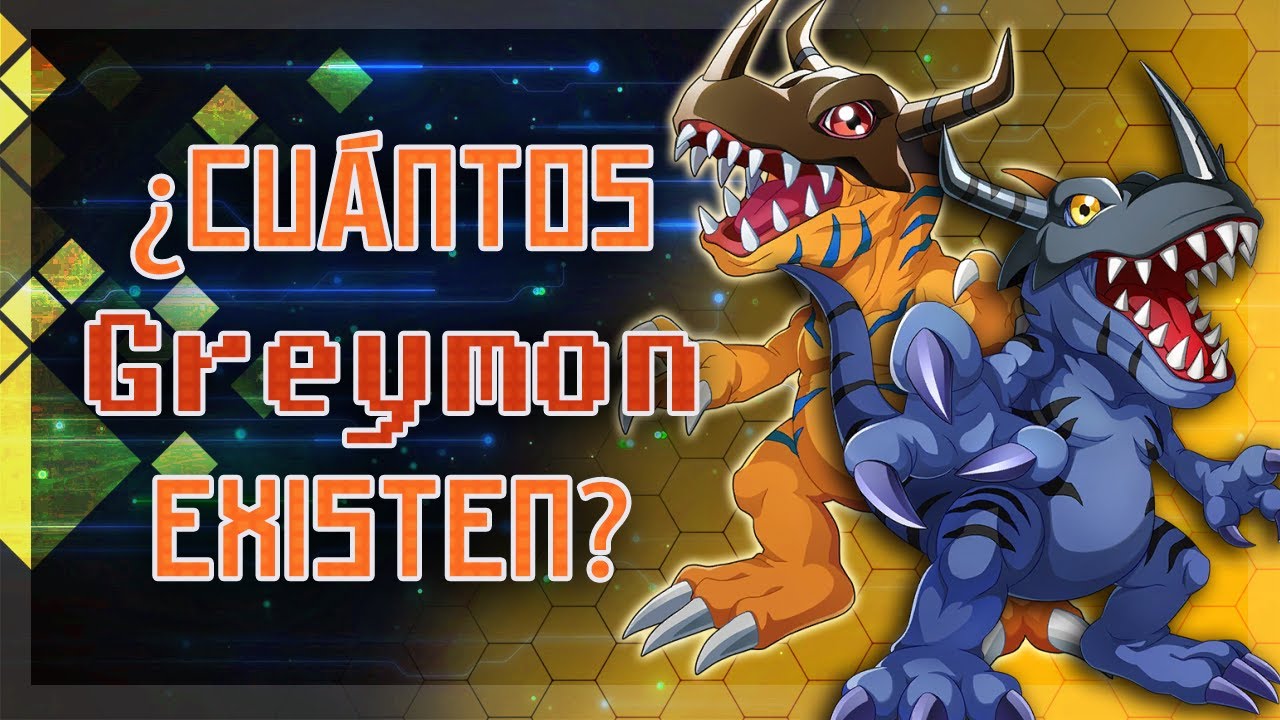 ¿Cuantos Greymon Existen en Digimon?