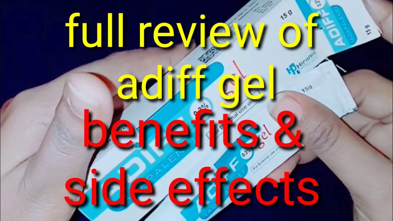 adiff gel for acne free & clear skin full review benefits & side effects