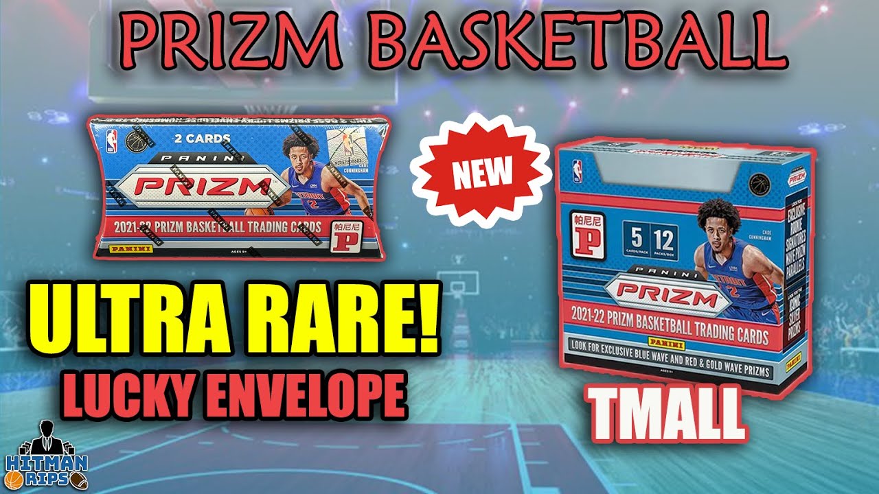 Ultra Rare Prizm Lucky Envelope! Two Cards #'d to 8!  2021-22 Prizm Basketball TMall Box!