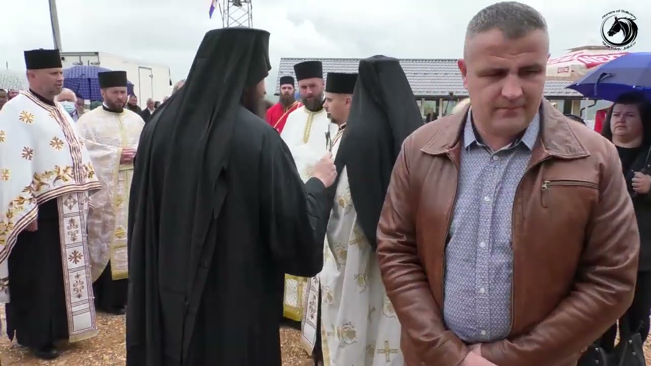 -Osveštenje temelja nove crkve posvećene Sv.Prokopiju u Donjim Gracima -