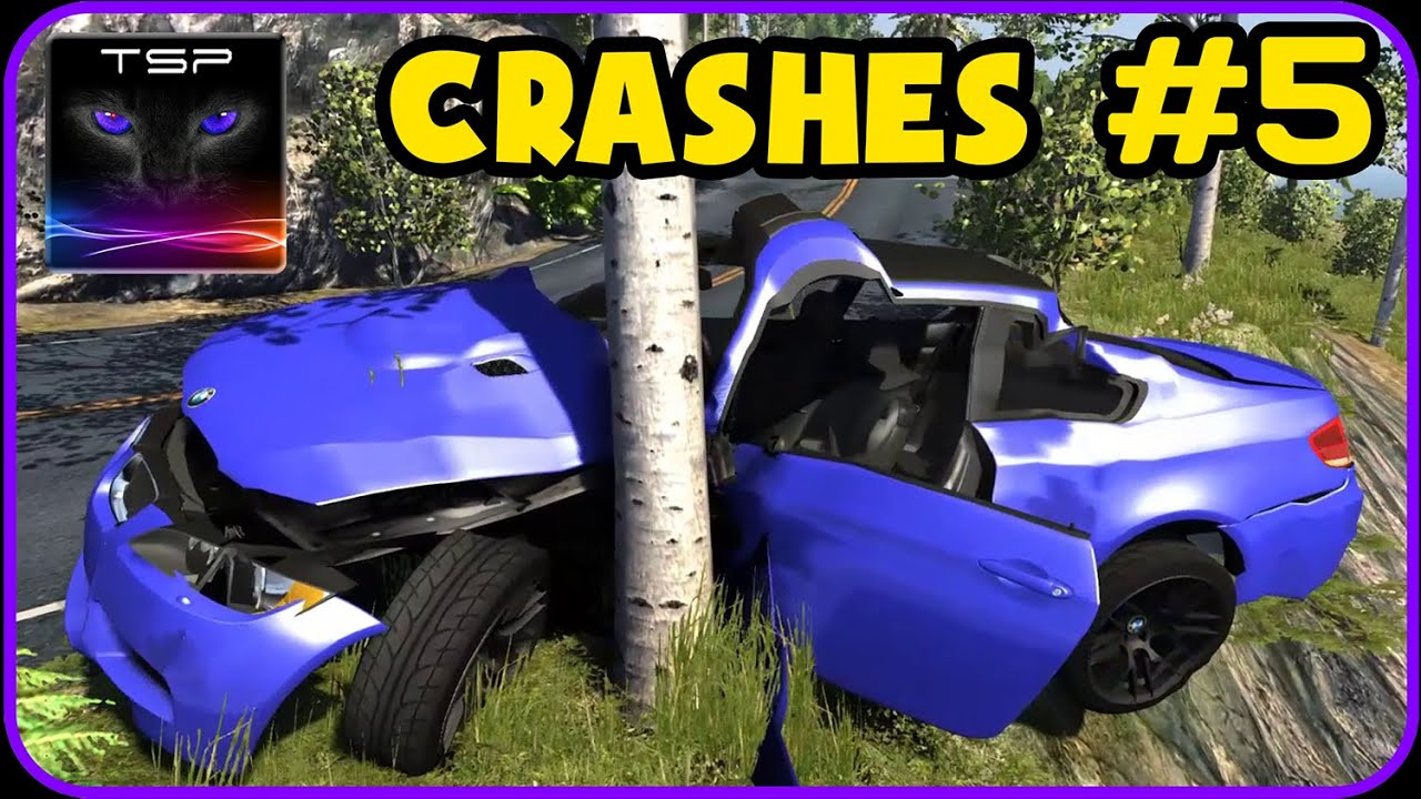 BeamNG drive - Car Crash Compilation #5