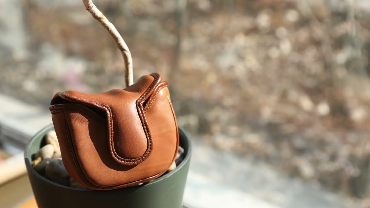 Handmade Golf Putter leather Case by ssong _골프퍼터케이스 만들기 _쏭작가