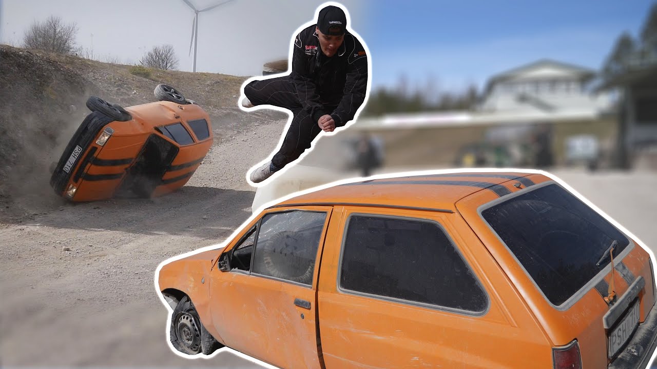 BILEN VÄLTE! - Hardcore Rally Med Blockets Fulaste Bil