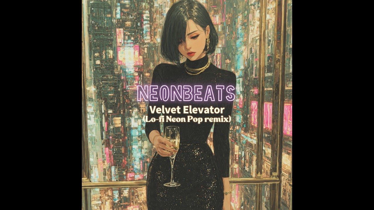🍸【Lo-Fi Neon Pop】🌃 — Velvet Elevator (Lo-fi Neon Pop remix) - Luxury Night Vibes (Official Audio)