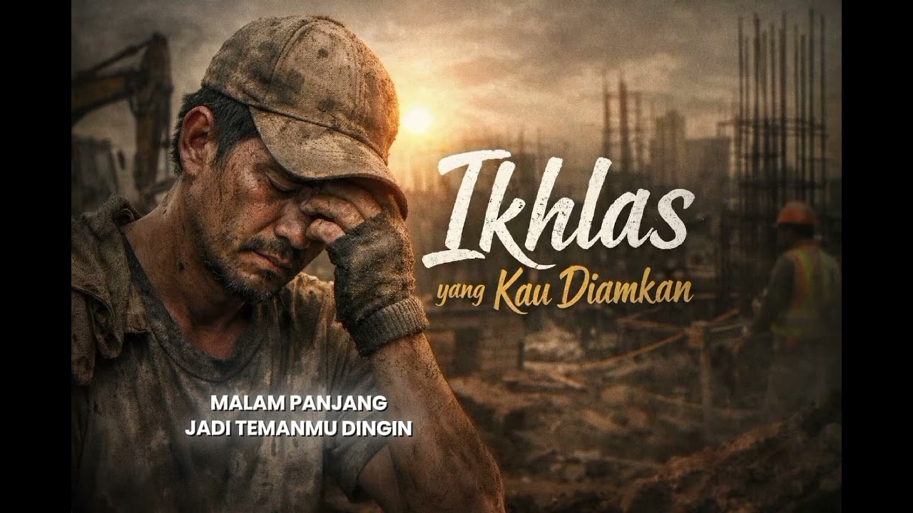 Iklas Yang Kau Diamkan [] official lirik edition, lagu sedih menyayat hati tentang perjuangan ayah 