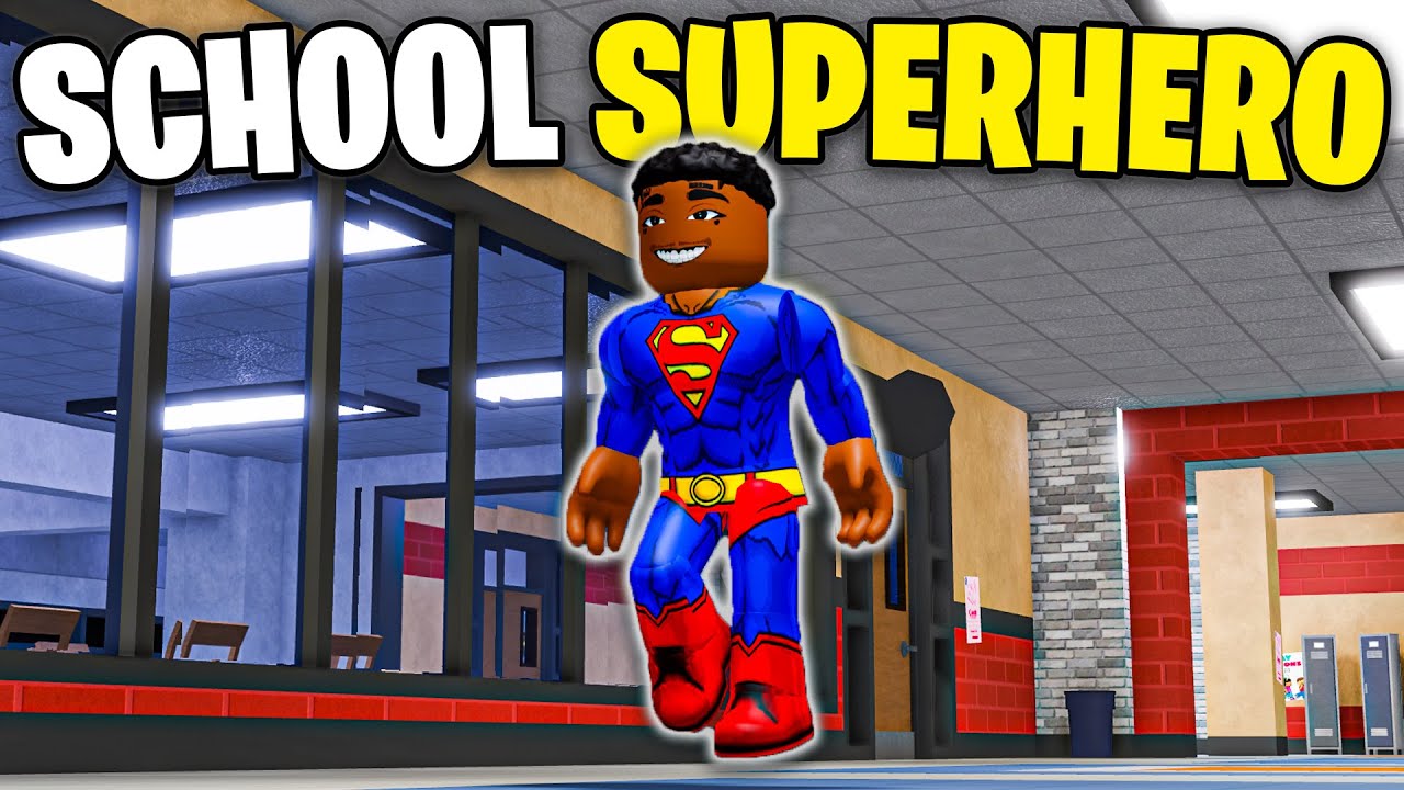 I Got SUPERPOWERS In Roblox Fight in A School