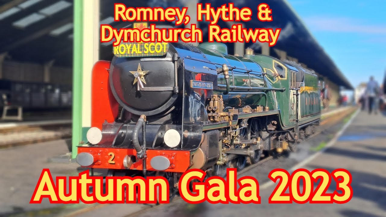 The Romney, Hythe & Dymchurch Railway Autumn Gala 21/10/2023 - 22/10/2023