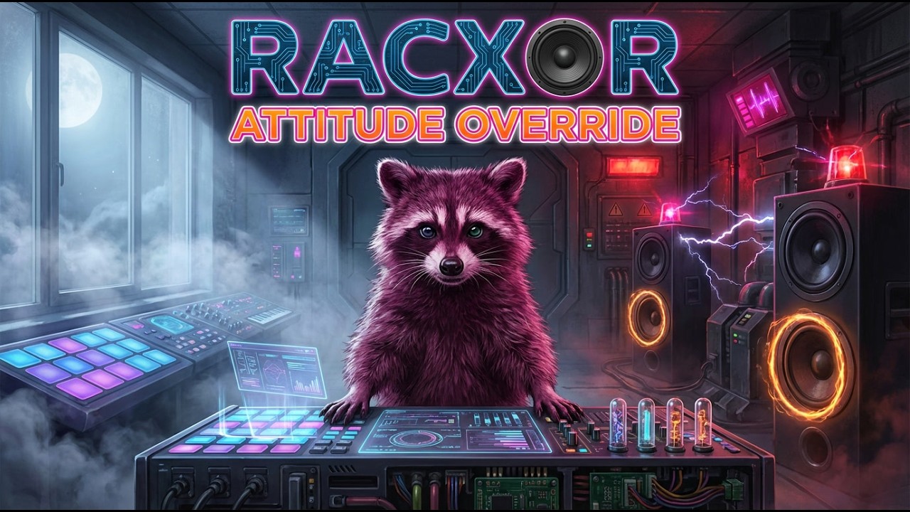 RACXOR, ATTITUDE OVERRIDE ( Remix, Melodic and Heavy Dubstep )