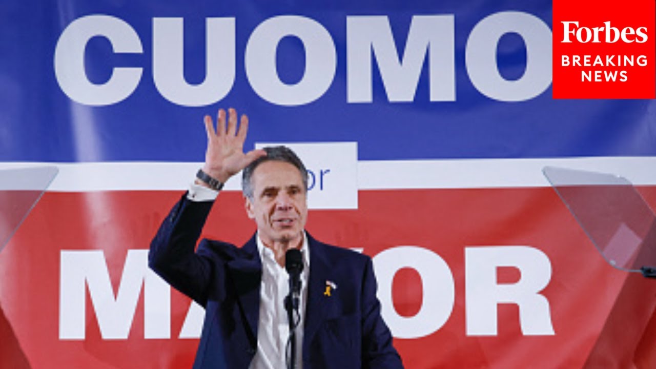 JUST IN: Former NY Governor Andrew Cuomo Holds Campaign Event After Announcing NYC Mayor Bid