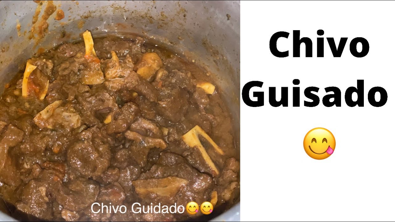 El mejor Chivo guisado, súper fácil y delicioso