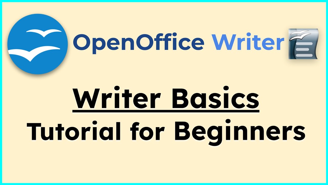 Learn Open Office Writer (Basics)