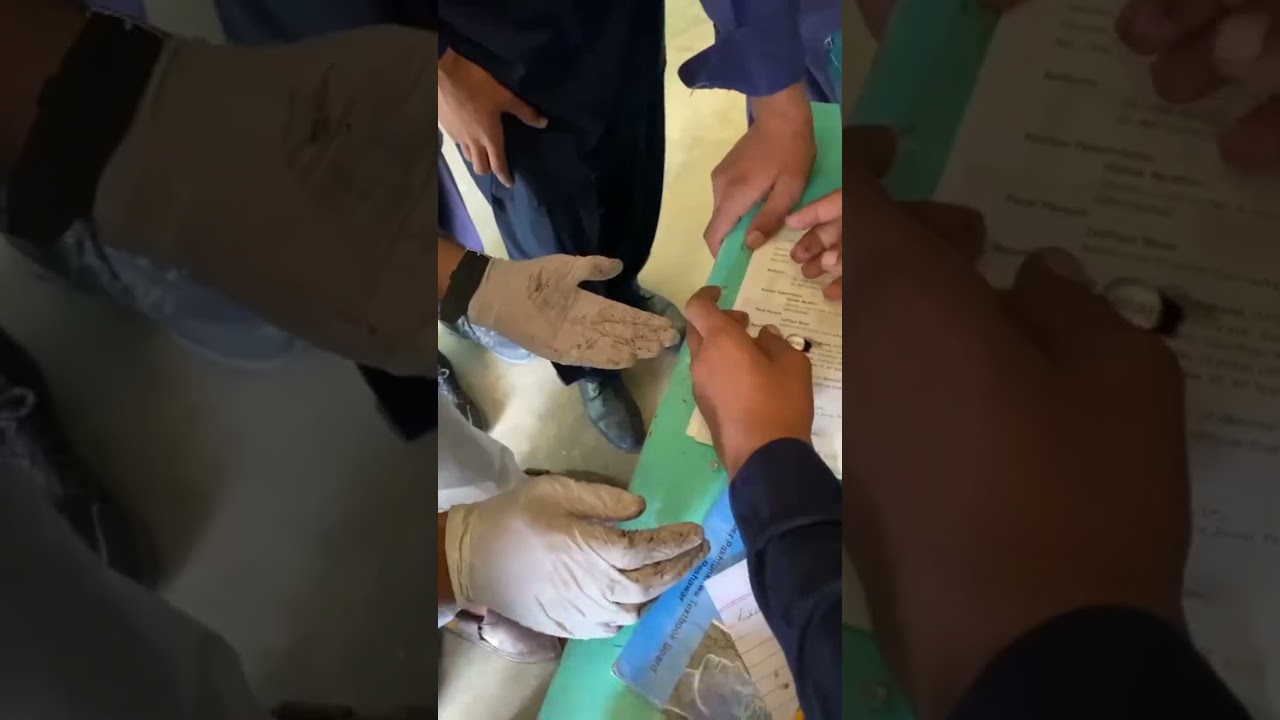 experiment on Calf eye. class 10th