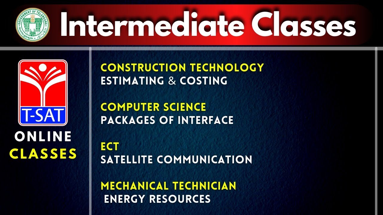 T-SAT || Intermediate Online classes  -  Morning Session || 23.07.2021