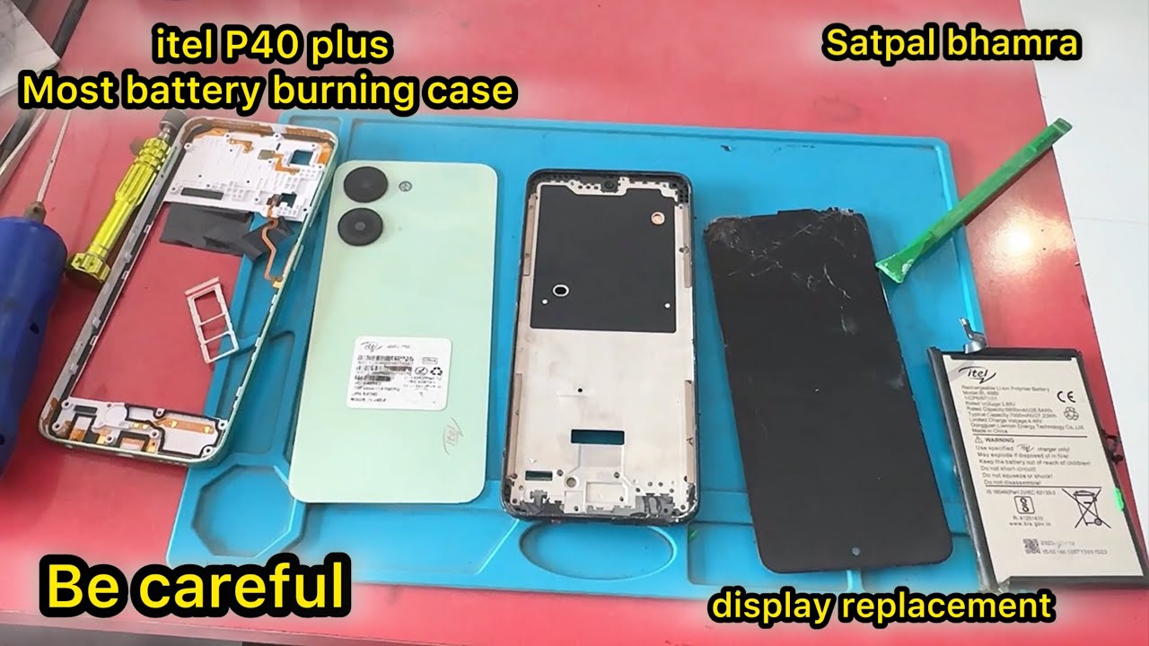 Itel p40+ ( P683L )Teardown Display Touch , Battery Replacement Disassemble & Assemble