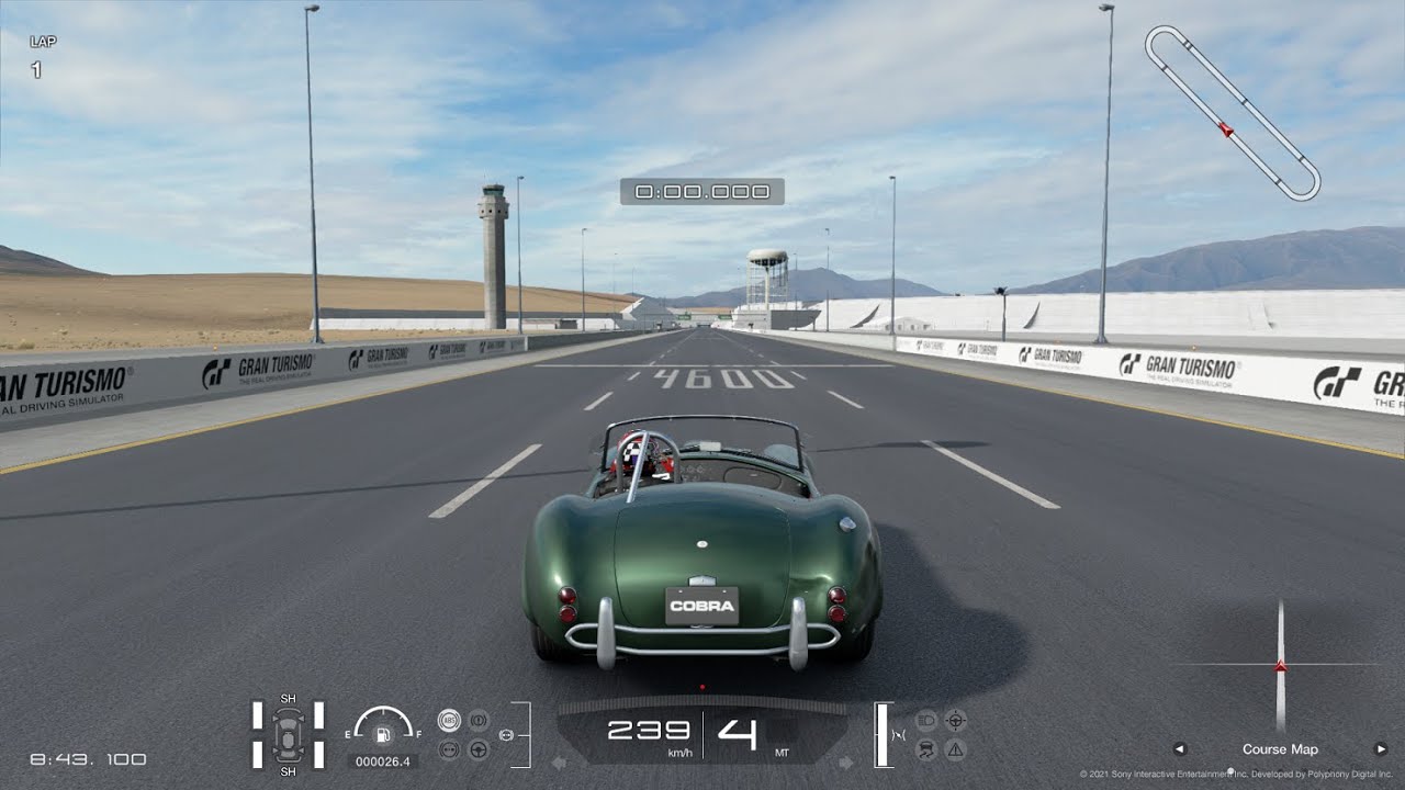 Gran Turismo Sport | Shelby Cobra 427 1966 - Top Speed Km/h 239 Mph 148