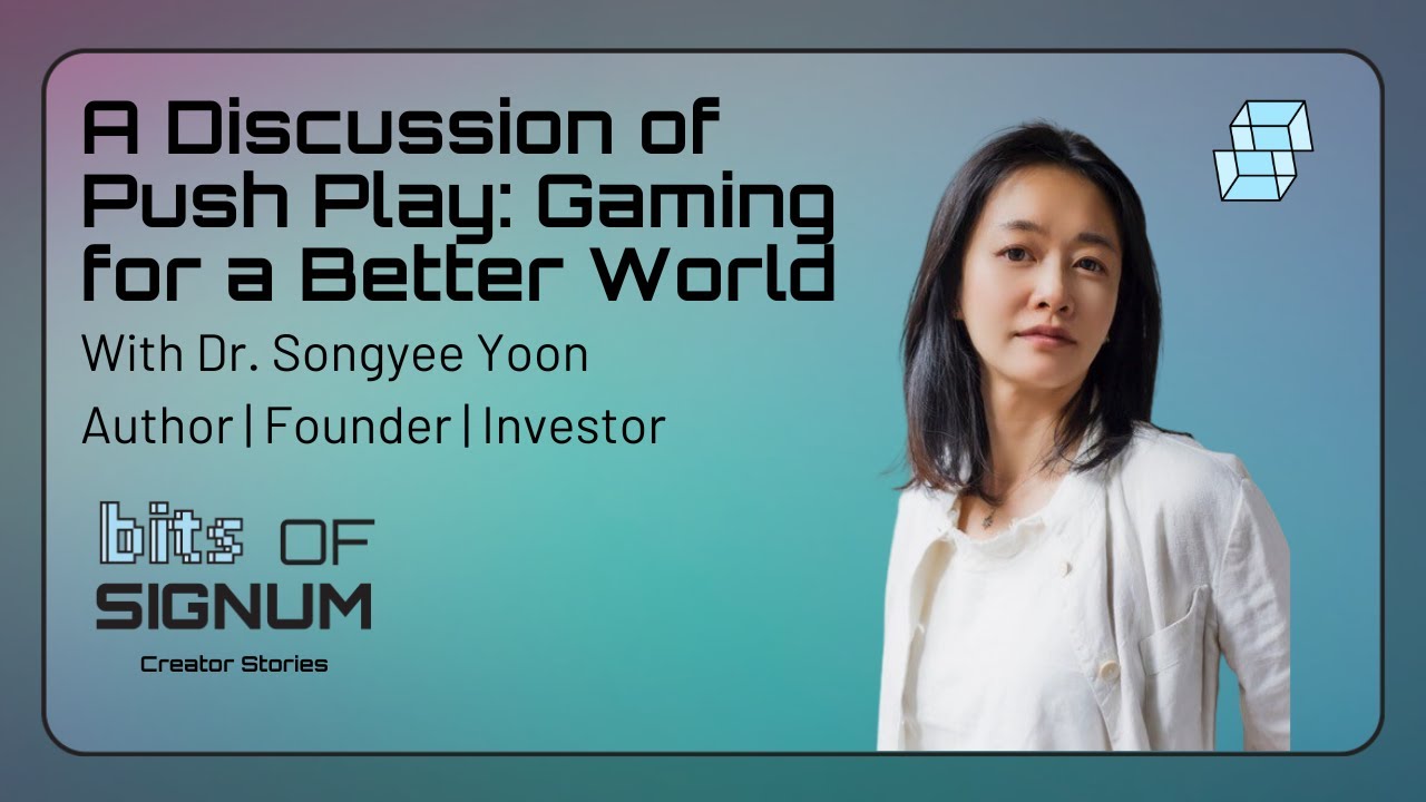 A Discussion of Push Play: Gaming for a Better World with Author Dr. Songyee Yoon