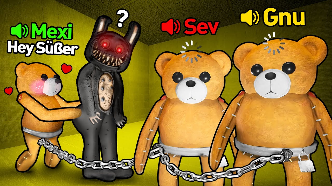Angekettet in den Backrooms mit @mexify, @SevHorror und @Sterzik
