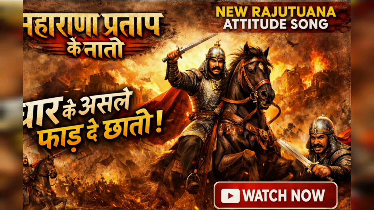 Maharana Pratap Ke Naati | Rajputana Attitude Song | Veer Jawaan | New Rajput Song 2026