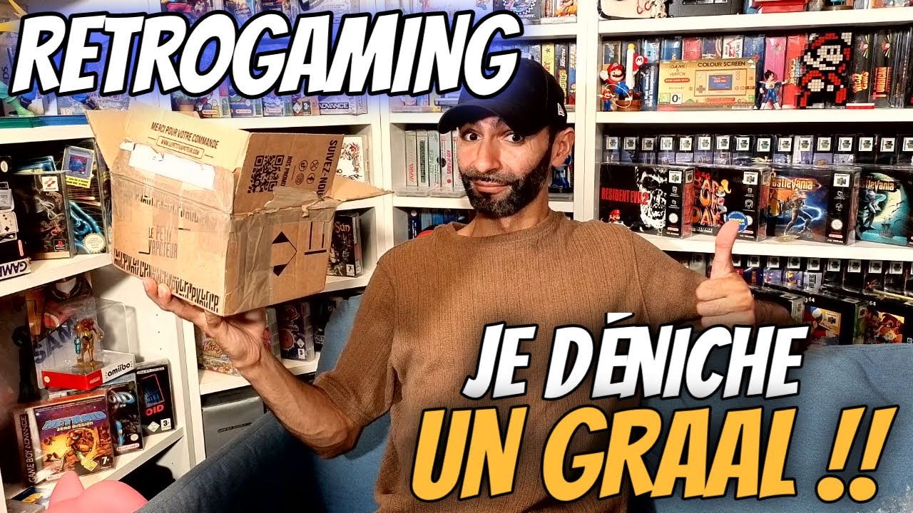 ACHATS RETROGAMING : Je déniche un GRAAL 🎮 ! [ Collection ] #jeuxvidéo
