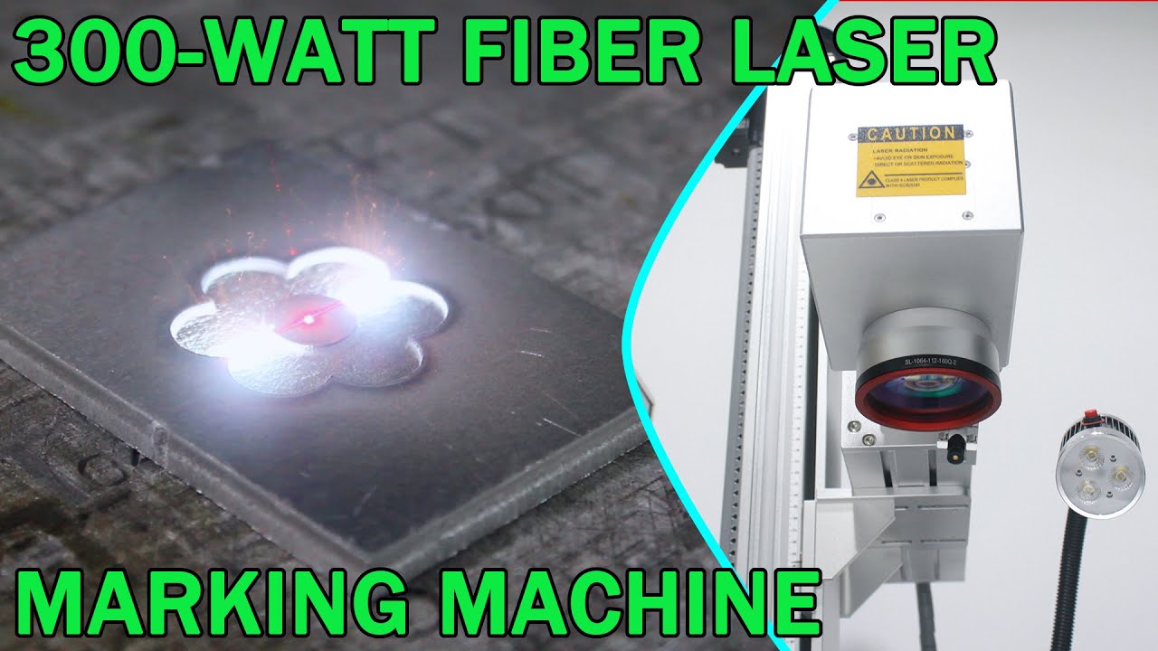 300W Fiber Laser Marking Machine PROFESSIONAL Laser Marker