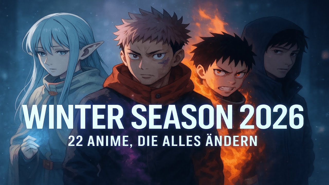 Die ANIME Winter Season 2026 sprengt ALLES!! – Hier sind die WICHTIGSTEN Titel