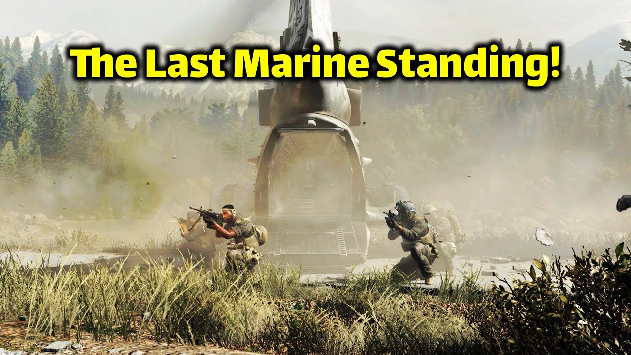 The Sad Story of The Last Marine Standing! | Call of Duty 4: MW