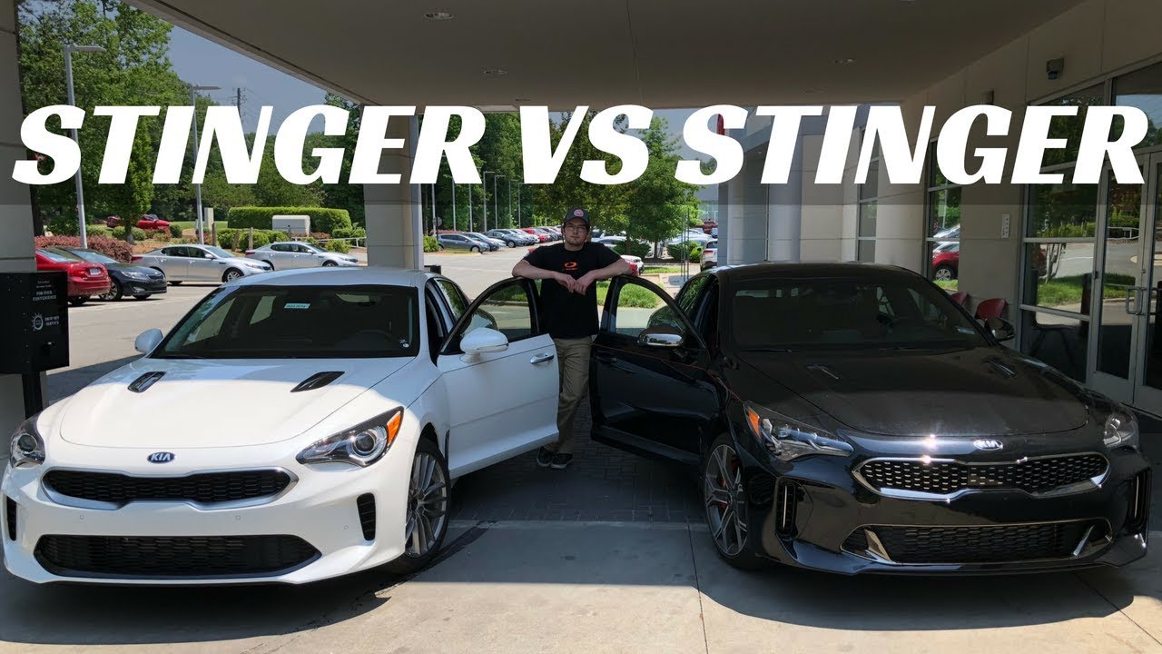 Kia Stinger 2.0T vs Stinger GT