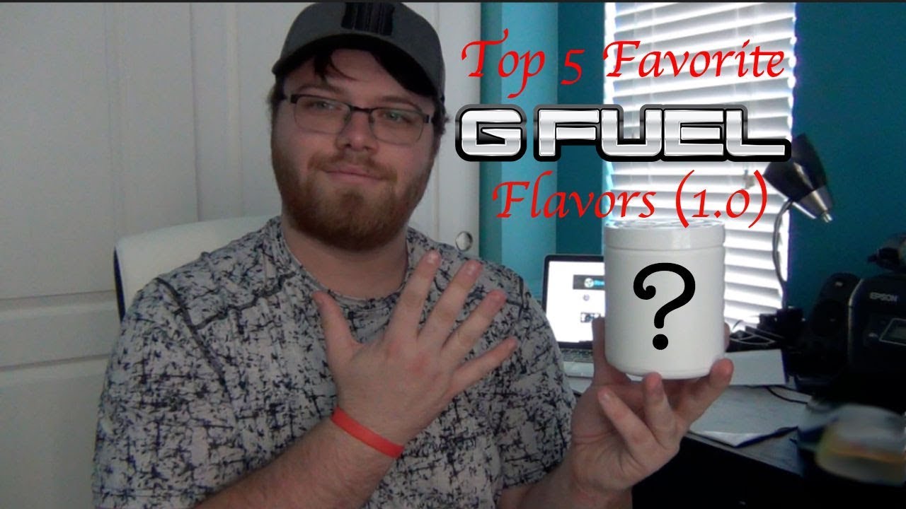 Top 5 Favorite GFuel Flavors (1.0)