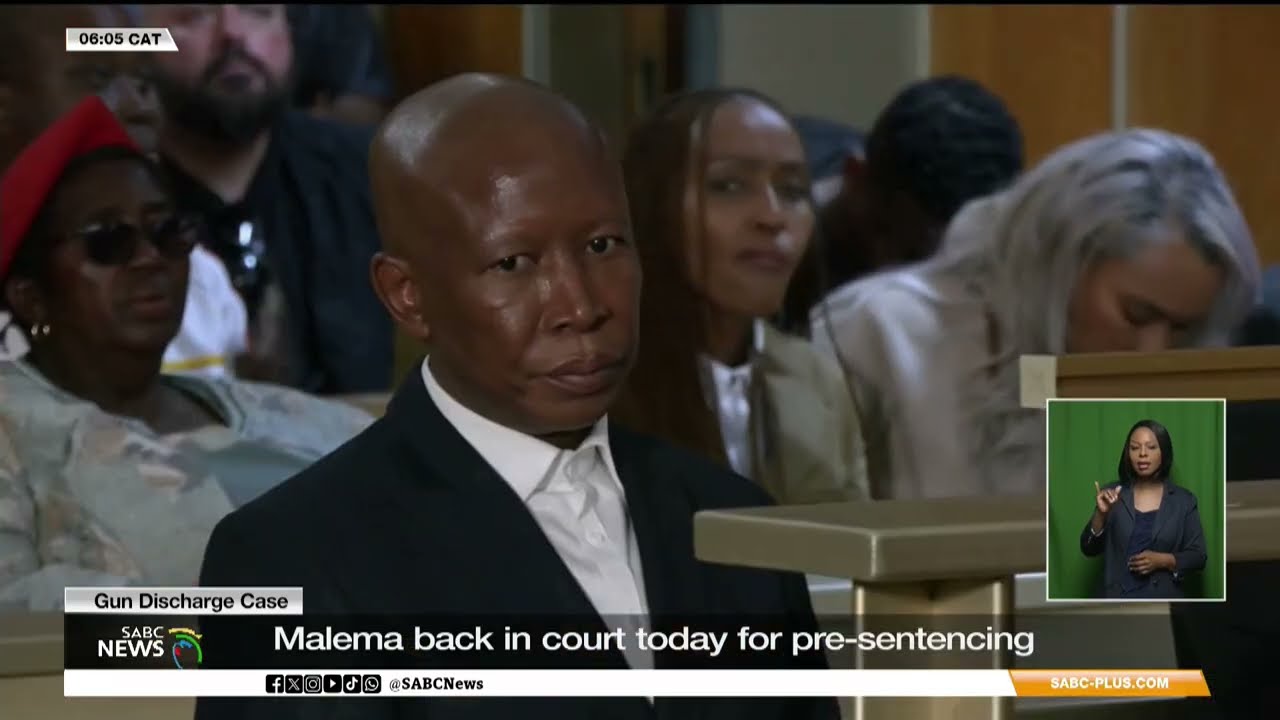 Firearm Discharge Case | Malema back in court today for pre-sentencing