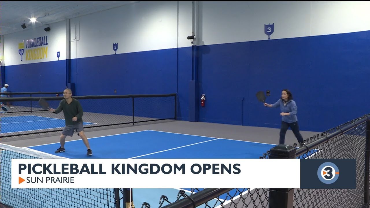 Pickleball Kingdom opens indoor facility in Sun Prairie