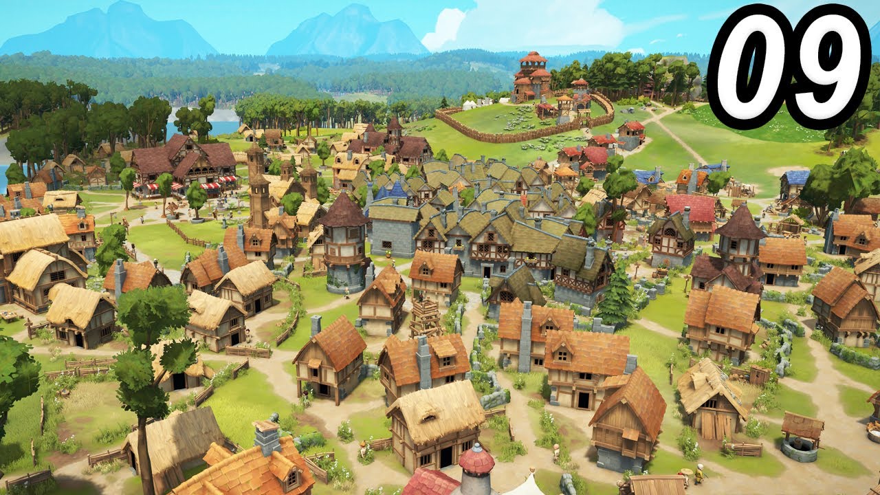 Massive City Expansion in Foundation 1.0 - Medieval Citybuilder Lets Play Part 09