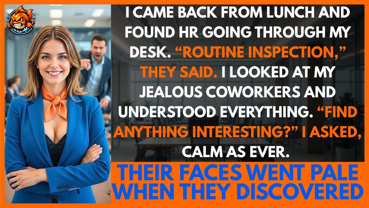 I Returned From Lunch. HR Was at My Desk. One Calm Question Made Them Go Pale | Office revenge