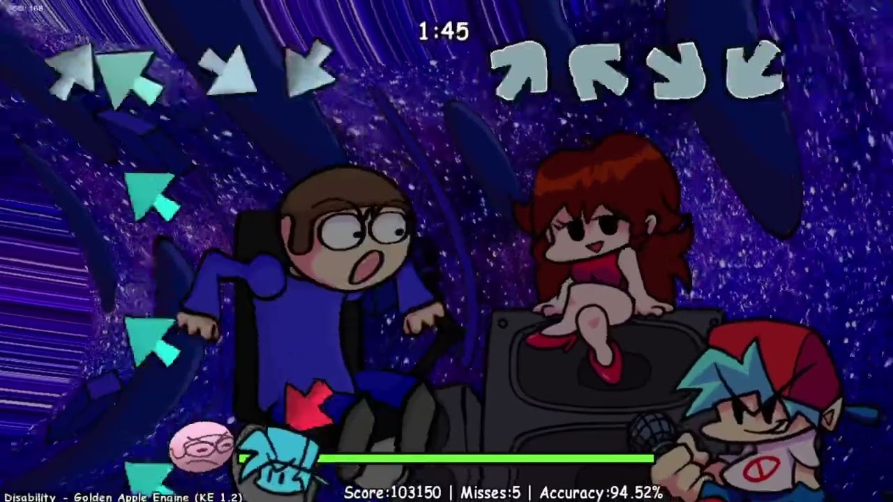 Disability Fnf but it’s 2D