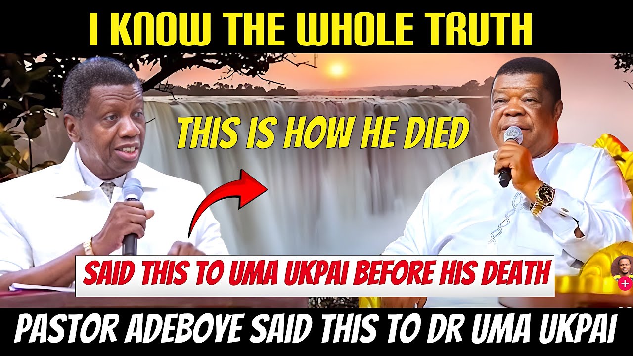 BREAKING‼️Hear What Pastor Adeboye Said About Dr UMA UKPAI’s Death #umaukpai #prophecy