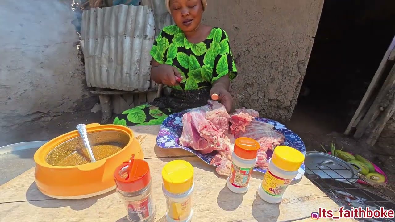 Giant Goat that Fed the whole village! New year went Crazy! //Real village New Year celebration